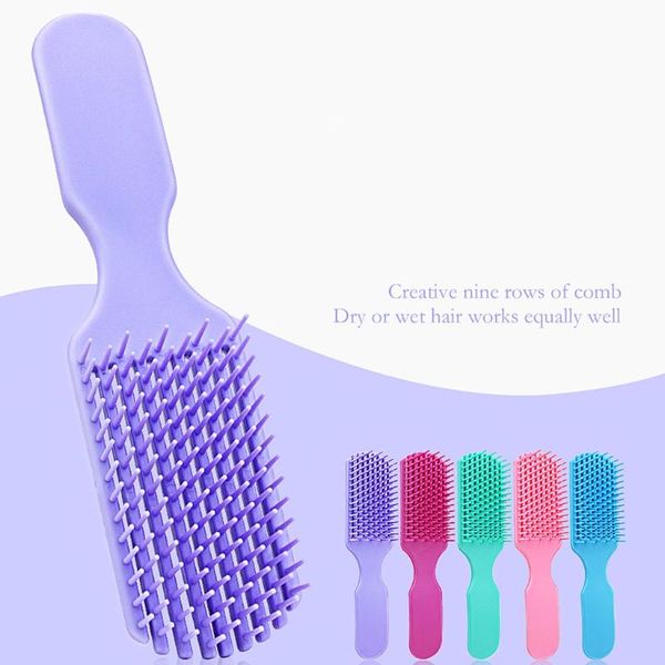 hair brushes 1pc vented brush anti-static comb detangling haribrush wet dry hairdressing styling tools for men women salon home use, Silver
hair brushes 1pc vented brush anti-static comb detangling haribrush wet dry hairdressing styling tools for men women salon home use, Silver