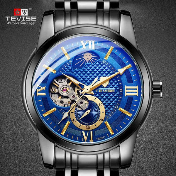 mechanical tevis automatic men polshorlogie 's clock moon phase tours water resistant lighting business watches, Slivery;brown
mechanical tevis automatic men polshorlogie 's clock moon phase tours water resistant lighting business watches, Slivery;brown