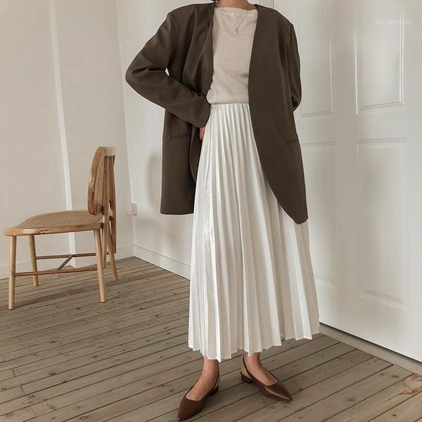 skirts u-swear 2021 arrival fashion women pleasted skirt mid-calf casual loose comfortable vestidos female simple chic solid, Black
skirts u-swear 2021 arrival fashion women pleasted skirt mid-calf casual loose comfortable vestidos female simple chic solid, Black