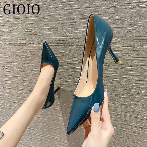 dress shoes gioio women autumn high heel pointed toe blue womens white wedding fashion style casual trend girl, Black
dress shoes gioio women autumn high heel pointed toe blue womens white wedding fashion style casual trend girl, Black