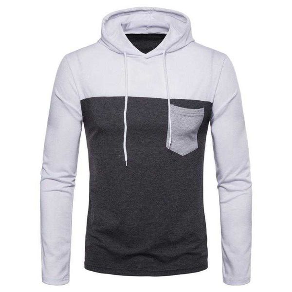 autumn hoodies winter mens color matching long-sleeved casual hooded round neck slim-fit hoodie men bottoming shirt male, Black
autumn hoodies winter mens color matching long-sleeved casual hooded round neck slim-fit hoodie men bottoming shirt male, Black