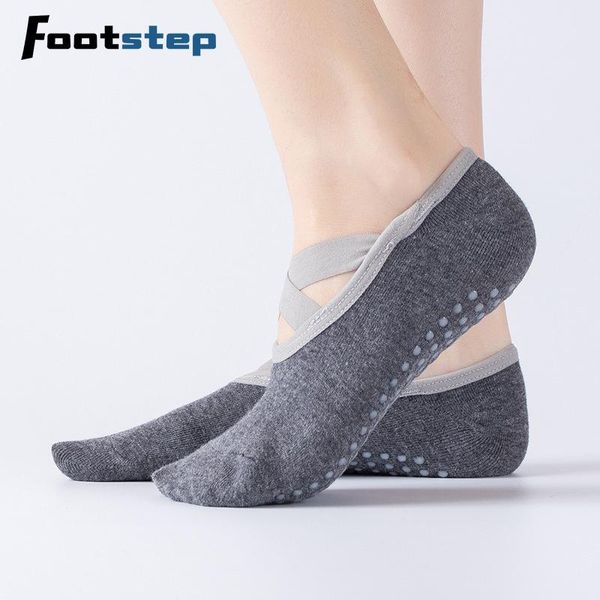 sports socks 1 pair of ladies anti slip cotton yoga bandage girls ballet dance home fitness, Black
sports socks 1 pair of ladies anti slip cotton yoga bandage girls ballet dance home fitness, Black