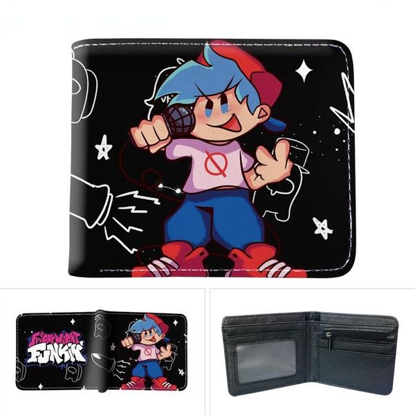 wallets wallet men 2021 fashion cartoon style full color short fold card holder friday funk night coin purse for male, Red;black
wallets wallet men 2021 fashion cartoon style full color short fold card holder friday funk night coin purse for male, Red;black