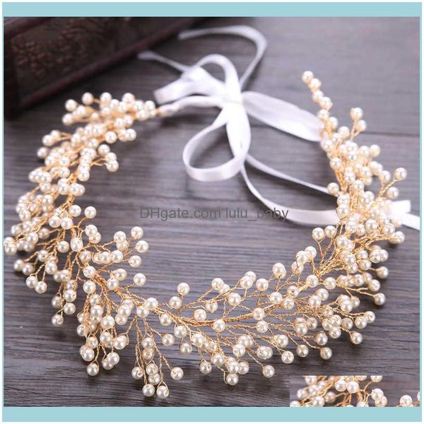 jewelrybridal pearl headband jewelry wedding tiara gold hair aessories women headbands with yarn leaf headdress drop delivery 2021 zgspj, Slivery;golden
jewelrybridal pearl headband jewelry wedding tiara gold hair aessories women headbands with yarn leaf headdress drop delivery 2021 zgspj, Slivery;golden