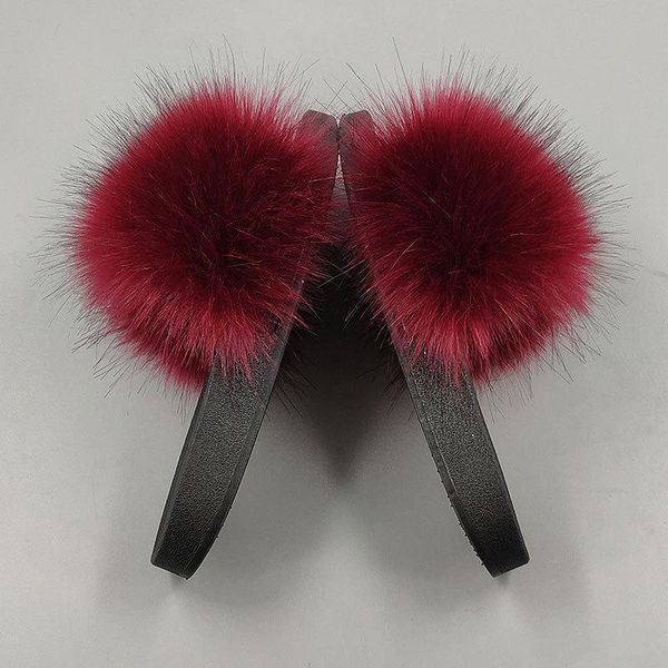 slippers real fur slides 2021 female cute fluffy wholesale bulk raccoon natural fashion beach flats shoes, Black
slippers real fur slides 2021 female cute fluffy wholesale bulk raccoon natural fashion beach flats shoes, Black