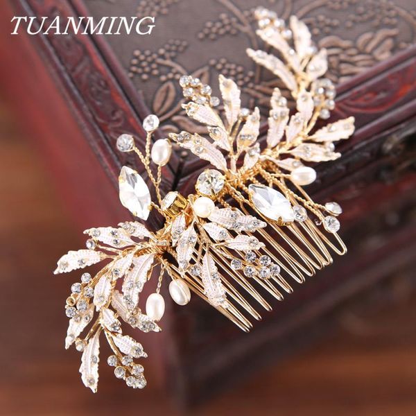 hair clips & barrettes golden bridal combs leaf hairpins wedding accessories handmade crystal comb head jewelry ornaments, Golden;silver
hair clips & barrettes golden bridal combs leaf hairpins wedding accessories handmade crystal comb head jewelry ornaments, Golden;silver