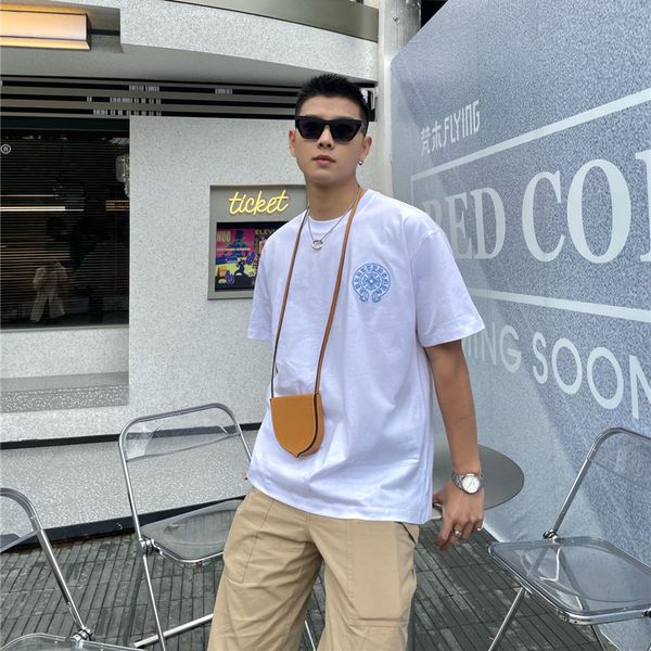 croosin 21 summer new ch kro sanskrit cross embroidered leather casual short sleeve t-shirt for men and women, White;black
croosin 21 summer new ch kro sanskrit cross embroidered leather casual short sleeve t-shirt for men and women, White;black