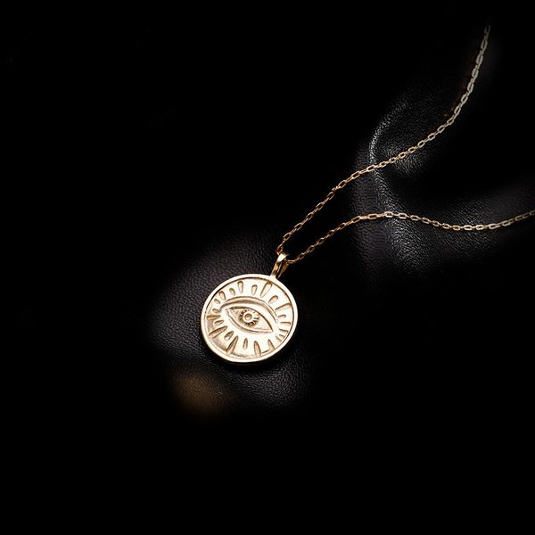 ti-tanium steel double layer angel's eye necklace women's gold chaoyuan brand clavicle chain cool style hip hop neck, Silver
ti-tanium steel double layer angel's eye necklace women's gold chaoyuan brand clavicle chain cool style hip hop neck, Silver