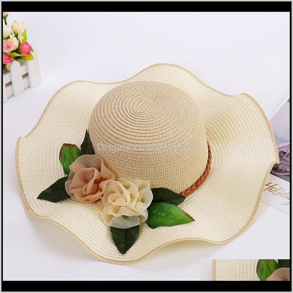 wide hats caps hats, scarves & gloves fashion aessories drop delivery 2021 summer big brim flower band ribbon floral hat women weave panama, Blue;gray
wide hats caps hats, scarves & gloves fashion aessories drop delivery 2021 summer big brim flower band ribbon floral hat women weave panama, Blue;gray