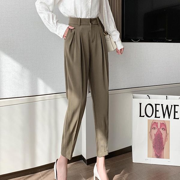 women's pants & capris trendy spring summer women high waist solid color loose harem casual female soft thin ladies black ankle-length, Black;white
women's pants & capris trendy spring summer women high waist solid color loose harem casual female soft thin ladies black ankle-length, Black;white