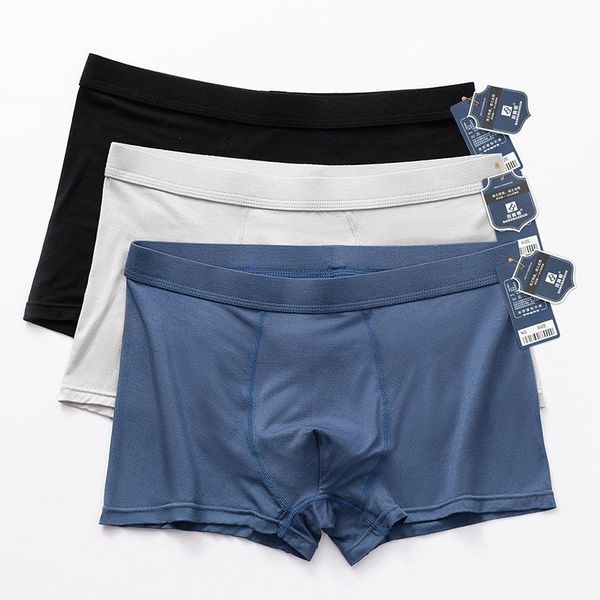 men's underwear modal cotton large size breathable elastic quick-drying boxer shorts mid-waist 3d antibacterial underpants, Black;white
men's underwear modal cotton large size breathable elastic quick-drying boxer shorts mid-waist 3d antibacterial underpants, Black;white