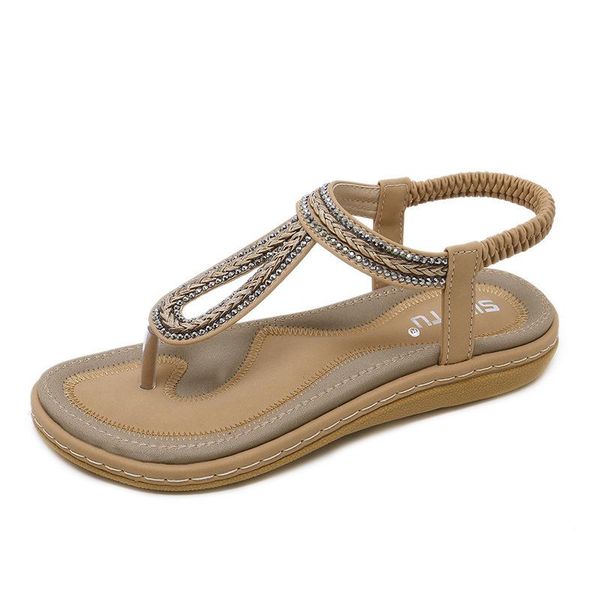 bohemian summer shoes sweet womens flowers flat sandals rhinestones casual flats plus size 35-42 sandalias, Black
bohemian summer shoes sweet womens flowers flat sandals rhinestones casual flats plus size 35-42 sandalias, Black