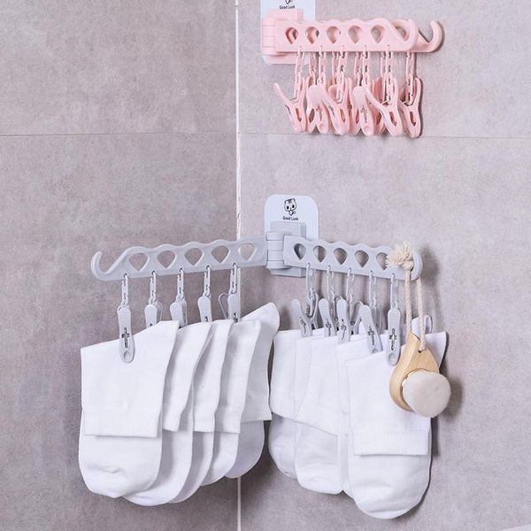 hangers & racks multifunctional balcony bathroom sock clip, wall-mounted underwear drying rack, household sundries rack
hangers & racks multifunctional balcony bathroom sock clip, wall-mounted underwear drying rack, household sundries rack