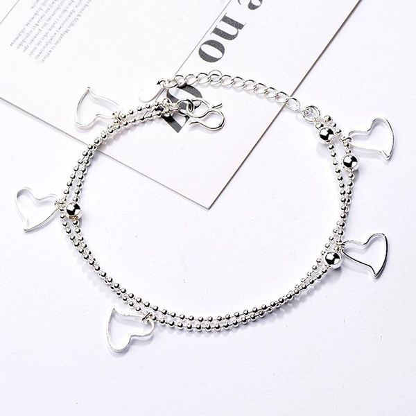 link, chain arrival heart fashion jewelry 2021 bransoletki bracelets for women metal hand chains, Black
link, chain arrival heart fashion jewelry 2021 bransoletki bracelets for women metal hand chains, Black