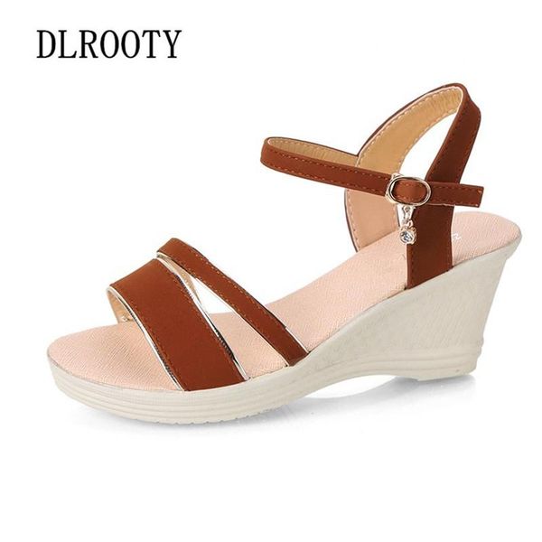 women sandals summer fashion crystal hollow gladiator wedges shoes woman slides peep toe buckle strap solid lady casual, Black
women sandals summer fashion crystal hollow gladiator wedges shoes woman slides peep toe buckle strap solid lady casual, Black