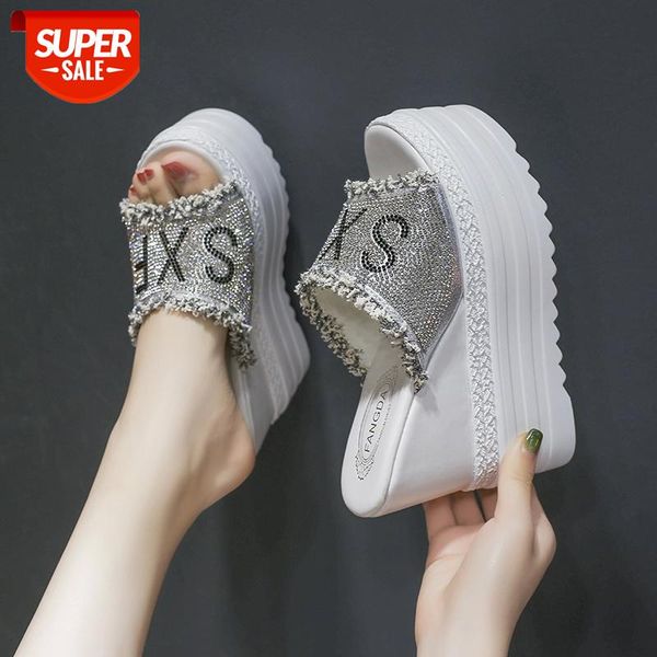 2021 fashion crystals wedges super high heels leisure summer sandal woman shoes women platform fish mouth slippers 13cm #mw26, Black
2021 fashion crystals wedges super high heels leisure summer sandal woman shoes women platform fish mouth slippers 13cm #mw26, Black
