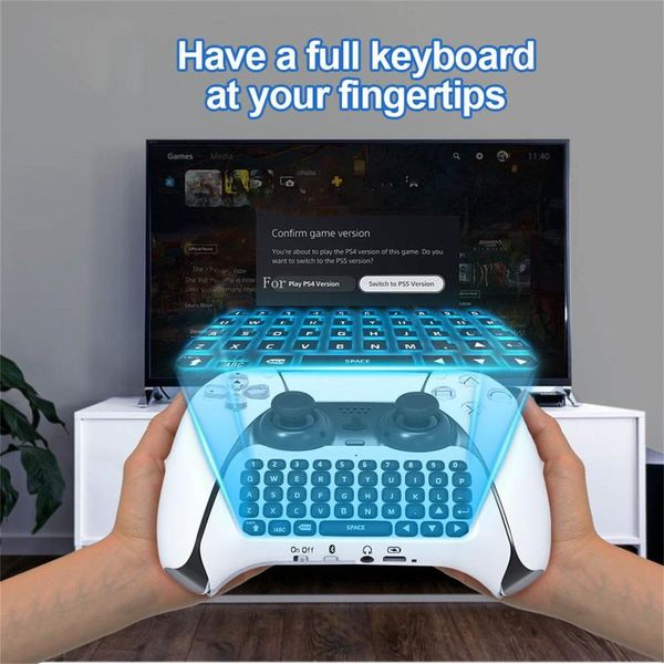 game controllers & joysticks wireless 3.5mm bluetooth 3.0 controller chat keyboard suitable for ps5 gamepads 500ma battery capacity abs mate
game controllers & joysticks wireless 3.5mm bluetooth 3.0 controller chat keyboard suitable for ps5 gamepads 500ma battery capacity abs mate