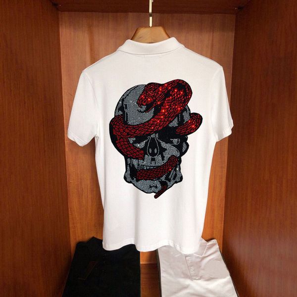 men's t-shirts classic fine black male fit oversized casual manga fashion short sleeved polo shirt diamond skull design s3db, White;black
men's t-shirts classic fine black male fit oversized casual manga fashion short sleeved polo shirt diamond skull design s3db, White;black