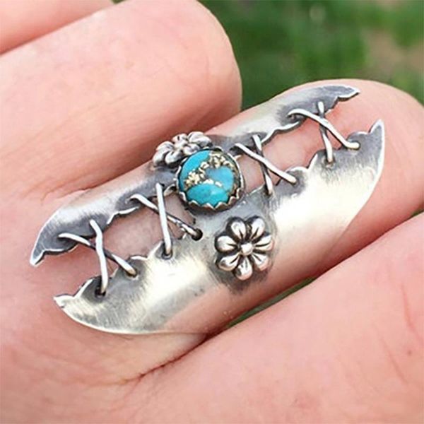 wedding rings boho style beautiful punk jewelry round turquoise diamond engagement anniversary birthday party gift, Slivery;golden
wedding rings boho style beautiful punk jewelry round turquoise diamond engagement anniversary birthday party gift, Slivery;golden