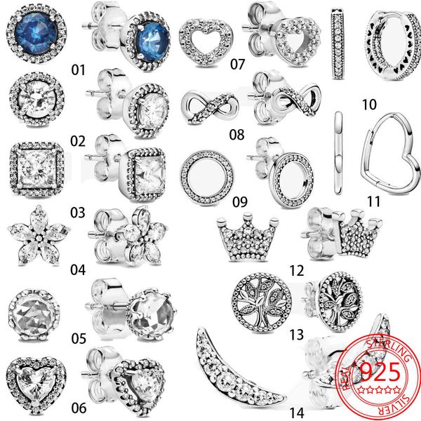 authentic 925 sterling silver pave heart hoop earrings infinite love moon stud women hollow brand gift, Golden
authentic 925 sterling silver pave heart hoop earrings infinite love moon stud women hollow brand gift, Golden
