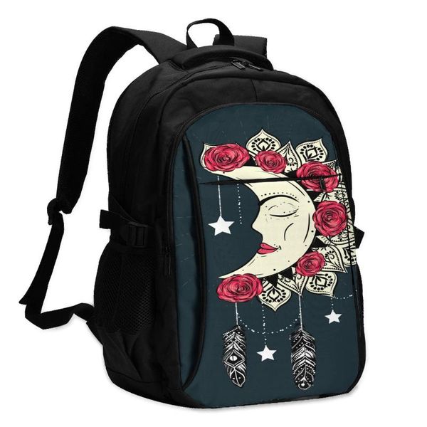 backpack usb boys cycling sports travel versatile fashion moon mandala dreamcatcher stars roses student school
backpack usb boys cycling sports travel versatile fashion moon mandala dreamcatcher stars roses student school