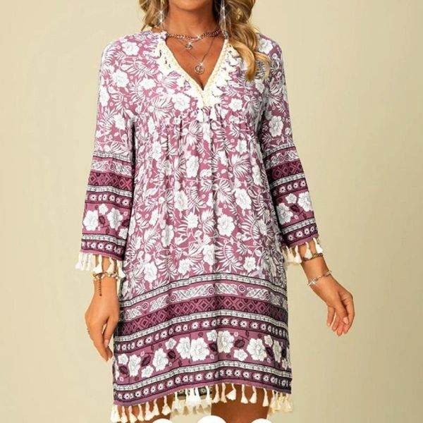 casual dresses spring autumn women lace print dress seven points sleeve ladies clothing v-neck loose elegant fashion latest, Black;gray
casual dresses spring autumn women lace print dress seven points sleeve ladies clothing v-neck loose elegant fashion latest, Black;gray