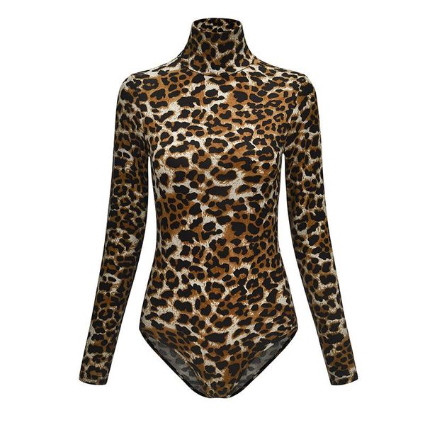 autumn turtleneck long sleeve leopard jumpsuit women casual bodysuits spandex cotton women's jumpsuits & rompers, Black;white
autumn turtleneck long sleeve leopard jumpsuit women casual bodysuits spandex cotton women's jumpsuits & rompers, Black;white