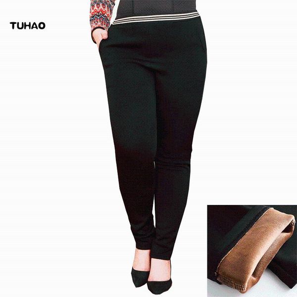 women winter warm thick office lady pants plus size 10xl 8xl 6xl trousers pencil striped large pant pq27 women's & capris, Black;white
women winter warm thick office lady pants plus size 10xl 8xl 6xl trousers pencil striped large pant pq27 women's & capris, Black;white