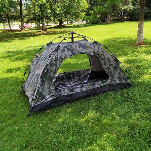 tents and shelters outdoor camping single layer fully automatic camouflage tent cycling adventure mountaineering equipment
tents and shelters outdoor camping single layer fully automatic camouflage tent cycling adventure mountaineering equipment