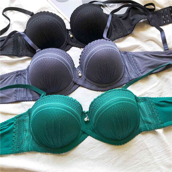 bra set large t-string half cup three row adjustable lace gathered underwear suit, Red;black
bra set large t-string half cup three row adjustable lace gathered underwear suit, Red;black