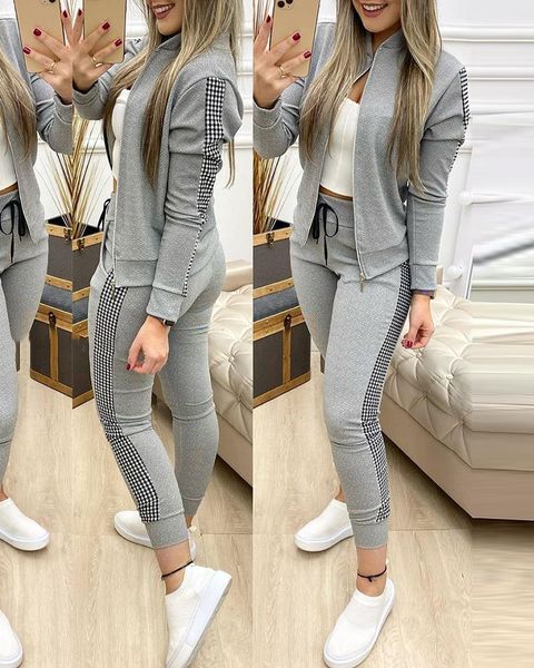 women's two piece pants conjunto feminino de duas peas, agasalho outono com zper e calas, conjunto esportivo casual inverno 2 tj65, White
women's two piece pants conjunto feminino de duas peas, agasalho outono com zper e calas, conjunto esportivo casual inverno 2 tj65, White