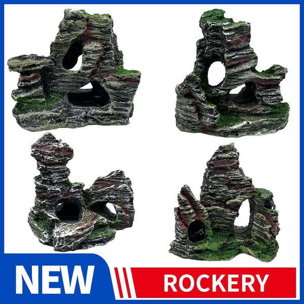 decorations fish tank ornament creative resin artificial beautiful hill landscape mountain decor rockery for aquarium 
decorations fish tank ornament creative resin artificial beautiful hill landscape mountain decor rockery for aquarium