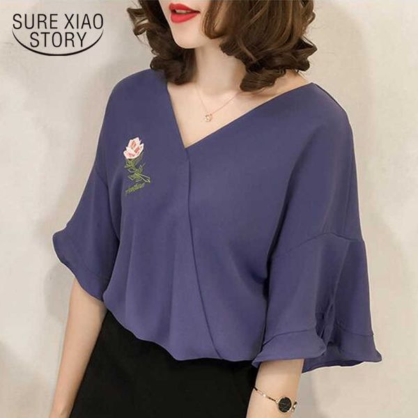 blusas mujer de moda women shirts womens and blouses short sleeve women blouses plus size chiffon blouse 3957 50 210528, White
blusas mujer de moda women shirts womens and blouses short sleeve women blouses plus size chiffon blouse 3957 50 210528, White