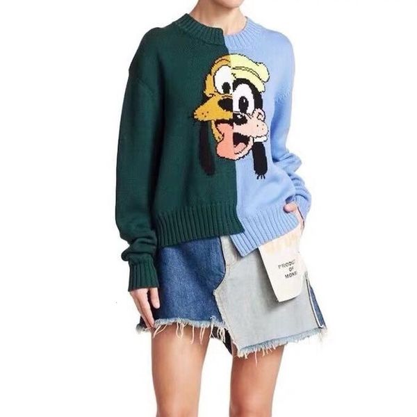 women's sweaters fall and winter hit the color patchwork sweet pattern women loose woolen sweater o-neck cartoon embroidery ugly c, White;black
women's sweaters fall and winter hit the color patchwork sweet pattern women loose woolen sweater o-neck cartoon embroidery ugly c, White;black