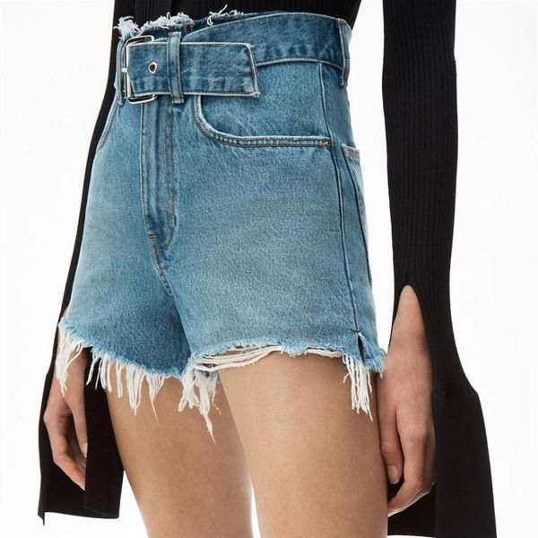 women tassel trim denim shorts lady high waist loose straight short jeans with sashes 2021 spring summer women's, Blue
women tassel trim denim shorts lady high waist loose straight short jeans with sashes 2021 spring summer women's, Blue
