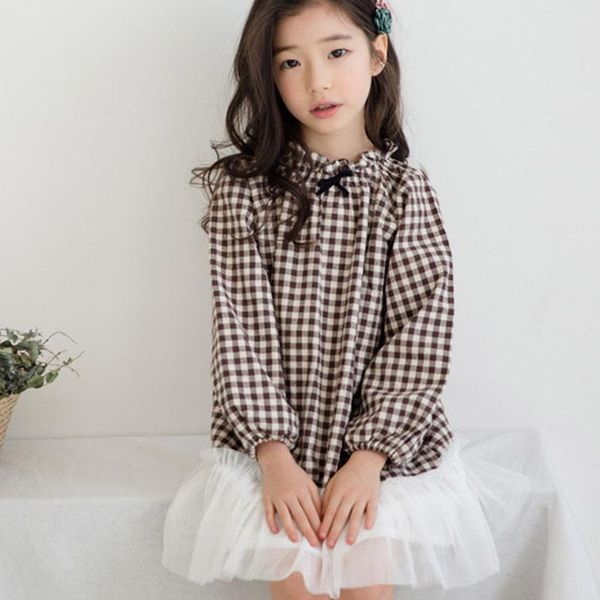 girl's dresses autumn girls dress teens girl cotton plaid lace patchwork tulle party forcks long sleeve teenager princess vestidos, Red;yellow
girl's dresses autumn girls dress teens girl cotton plaid lace patchwork tulle party forcks long sleeve teenager princess vestidos, Red;yellow