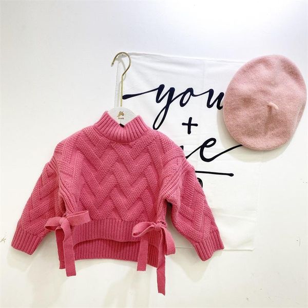 pullover spring winter girl casual sweater children's knitted kids warm bowknot thicken clothing solid color high quality, Blue
pullover spring winter girl casual sweater children's knitted kids warm bowknot thicken clothing solid color high quality, Blue