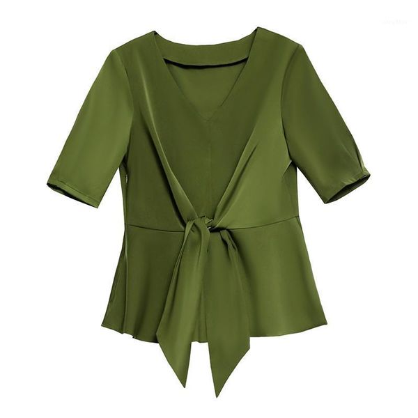 women's blouses & shirts summer silk womens and office blouse women clothes plus size tunic kimono tunika blusas mujer, White
women's blouses & shirts summer silk womens and office blouse women clothes plus size tunic kimono tunika blusas mujer, White