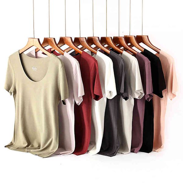 polo summer solid female t-neck cool modal t t-shirt basic casual fashion tcomfortable mujer shirt, White
polo summer solid female t-neck cool modal t t-shirt basic casual fashion tcomfortable mujer shirt, White