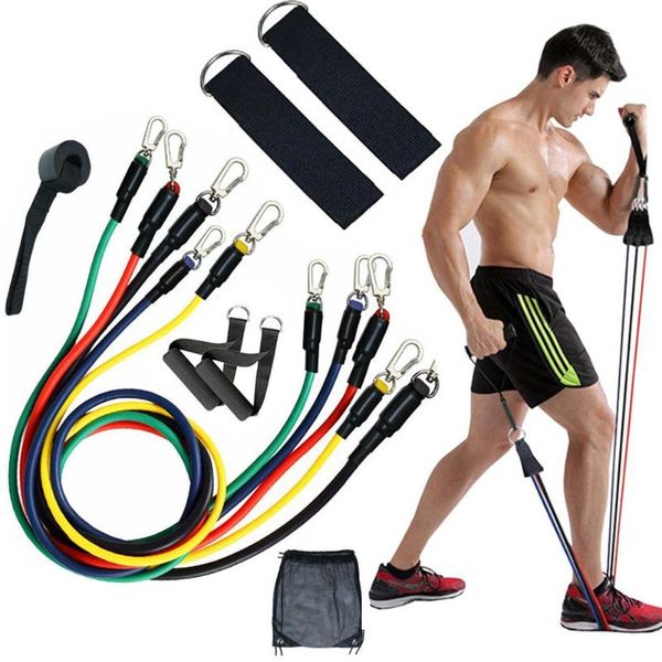 11pcs/set latex pull rope resistance bands set exercise yoga expander elastic fitness equipment
11pcs/set latex pull rope resistance bands set exercise yoga expander elastic fitness equipment