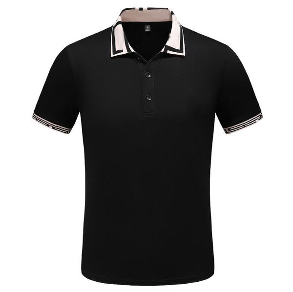 Mens Designer Polo T shirts Summer Short Sleeved tshirts Turn Down Collar cotton embroidered letter striped polos for men, White;black
Mens Designer Polo T shirts Summer Short Sleeved tshirts Turn Down Collar cotton embroidered letter striped polos for men, White;black