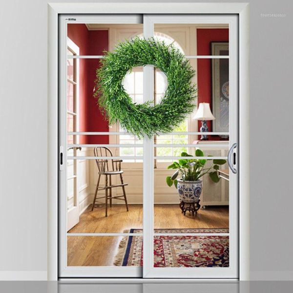 est 2021 artificial green leaves wreath 19 for door hanging wall valentine's day holiday decorations1
est 2021 artificial green leaves wreath 19 for door hanging wall valentine's day holiday decorations1