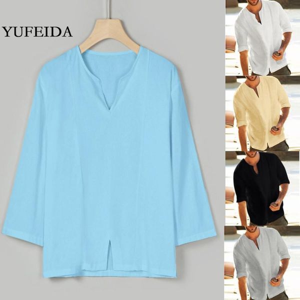 mens shirts summer cotton linen casual breathable style solid male slim fit loose blouse camisa masculina men's, White;black
mens shirts summer cotton linen casual breathable style solid male slim fit loose blouse camisa masculina men's, White;black