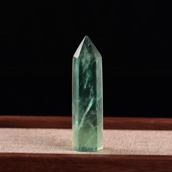decorative objects & figurines 4-5cm natural green fluorite crystal point healing wand hexagonal column energy cristals for meditation decor
decorative objects & figurines 4-5cm natural green fluorite crystal point healing wand hexagonal column energy cristals for meditation decor