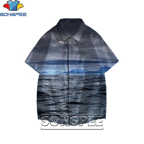 men's casual shirts sonspee 3d ocean scenery japanese print shirt summer lapel men fashion short-sleeved loose and large custom, White;black
men's casual shirts sonspee 3d ocean scenery japanese print shirt summer lapel men fashion short-sleeved loose and large custom, White;black