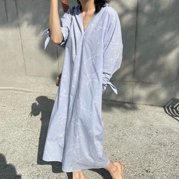 casual dresses japanese style korean fashion bowknot loose printed v-neck long sleeve autumn women's u0g1, Black;gray
casual dresses japanese style korean fashion bowknot loose printed v-neck long sleeve autumn women's u0g1, Black;gray