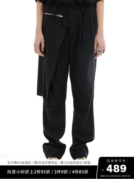 men's pants 27-46 2021 men women clothing original design zipper removable panel casual plus size costumes, Black
men's pants 27-46 2021 men women clothing original design zipper removable panel casual plus size costumes, Black