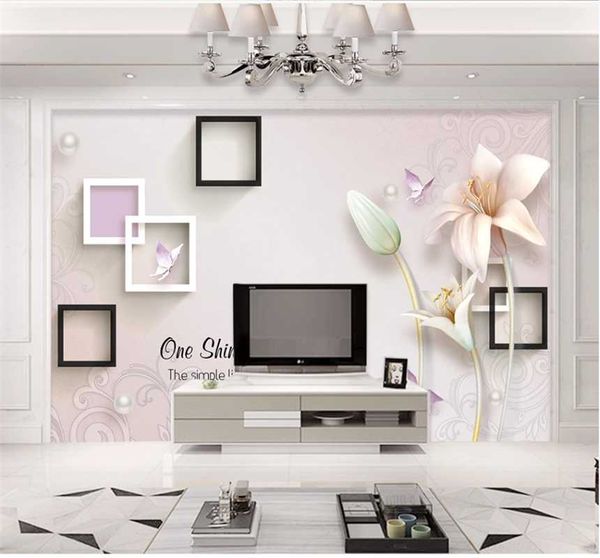 wallpapers xuesu 3d stereo jewelry lily modern minimalist tv background wall custom wallpaper mural 8d waterproof covering
wallpapers xuesu 3d stereo jewelry lily modern minimalist tv background wall custom wallpaper mural 8d waterproof covering