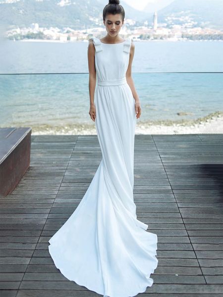 other wedding dresses satin boat neck dress white for women custom made open back a line simple bow beach bridal gowns sweep train plus size
other wedding dresses satin boat neck dress white for women custom made open back a line simple bow beach bridal gowns sweep train plus size