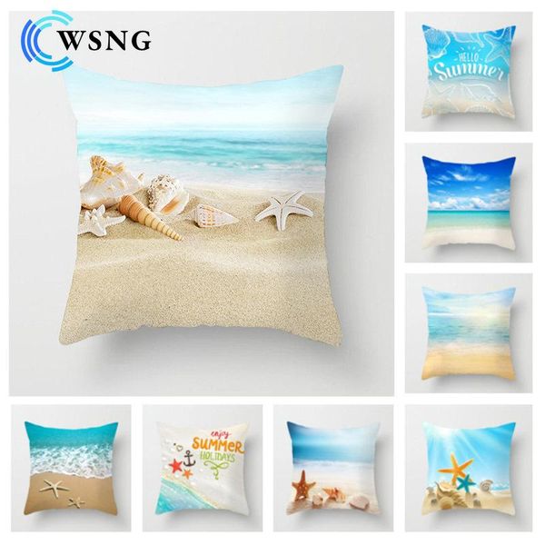 cushion/decorative pillow summer tropical beach blue cover shell starfish palm print sofa cushion modern simple livingroom decoration
cushion/decorative pillow summer tropical beach blue cover shell starfish palm print sofa cushion modern simple livingroom decoration